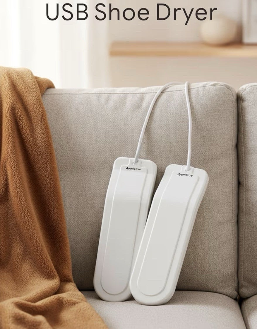 USB Heated Shoe Dryer and Boot Warmer - Portable Waterproof Shoe Drying Device