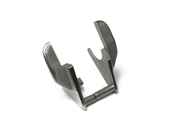 High Ride Ambidextrous Thumb Safety for 1911 Pistol - Stainless Steel