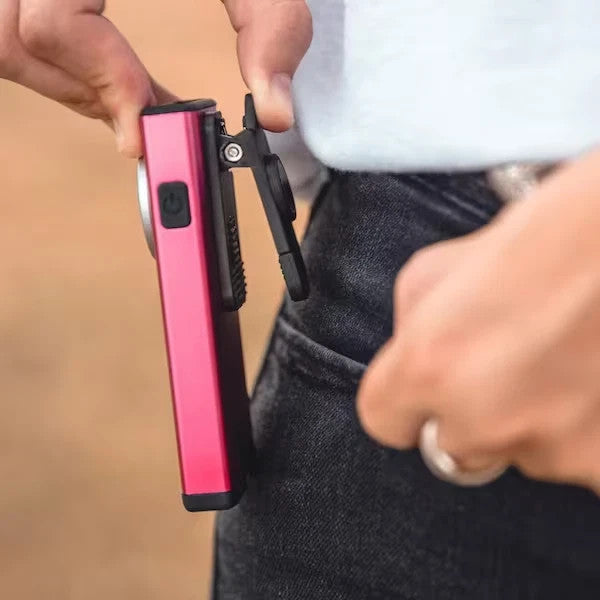 500 Lumens Rechargeable LED Pocket Light with Magnetic Base