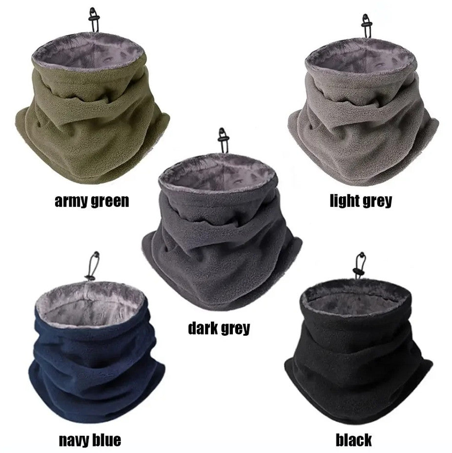 Winter Motorcycle Fleece Neck Warmer Balaclava Face Mask Windproof Unisex