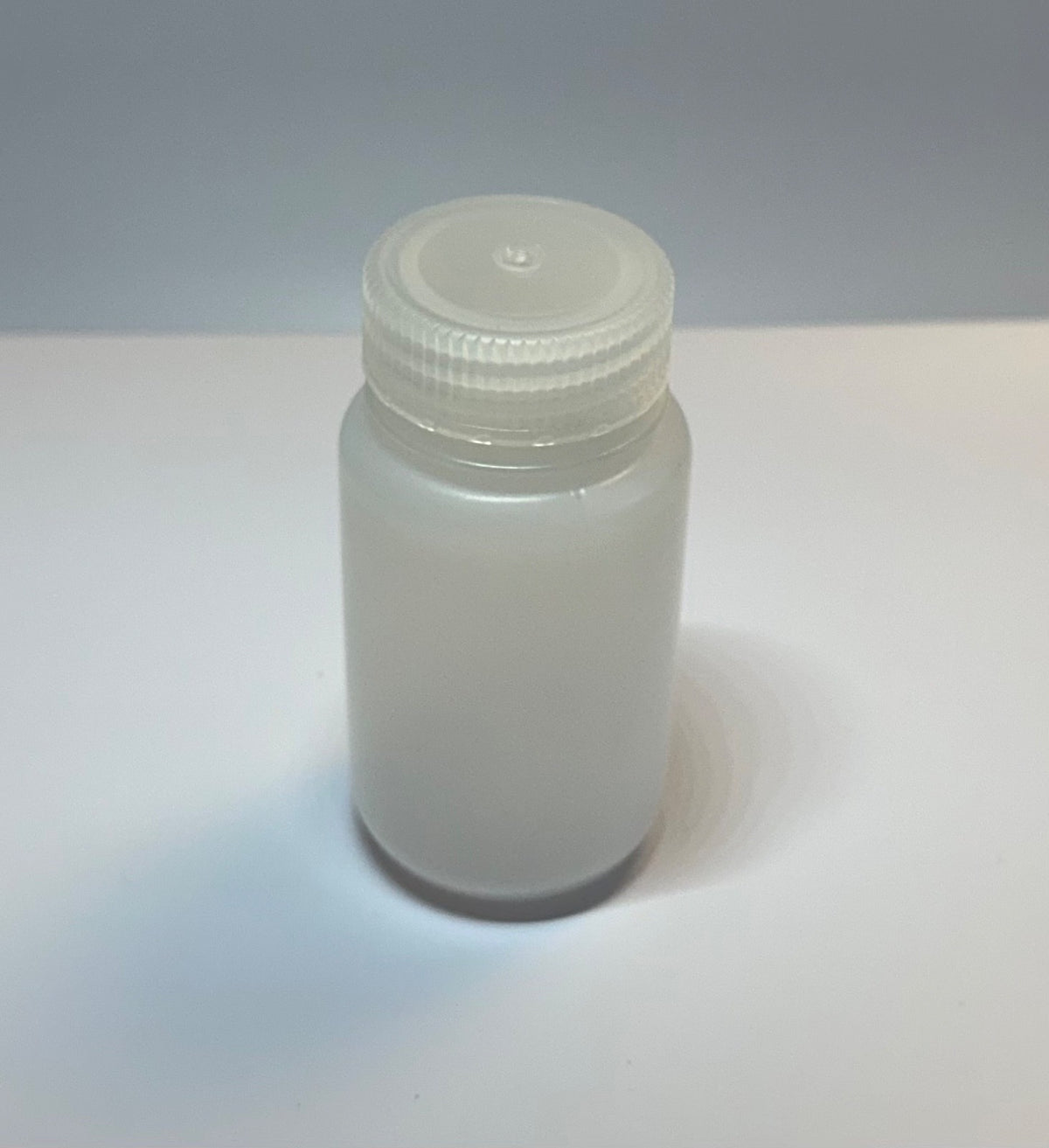 Reusable Plastic Water Storage Bottles - Wide Mouth, 125ml/4oz, Clear, Autoclavable Set