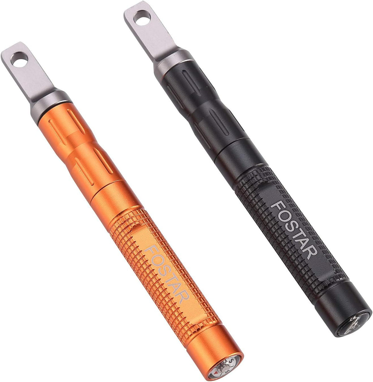 FOSTAR 2-Pack Portable Ferro Rod Fire Starters for Camping & Survival