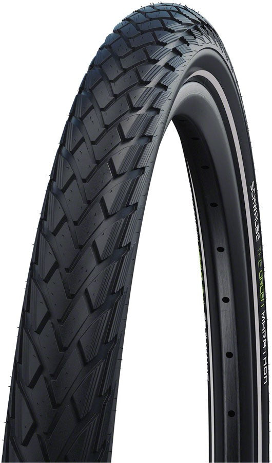 2-Pack Bicycle Tires 700x28 Clincher, GreenGuard Puncture Protection, Reflective Sidewalls