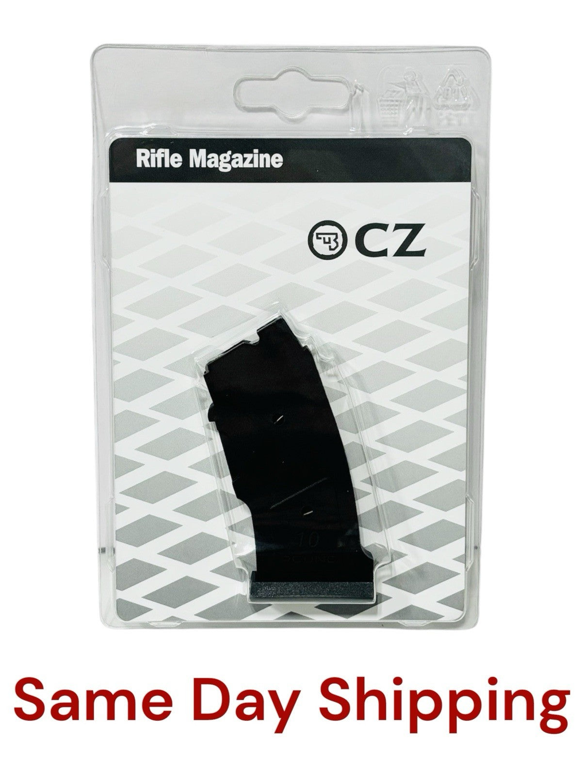 CZ USA OEM .22LR 10-Round Polymer Magazine for CZ 452 453 455 457 512