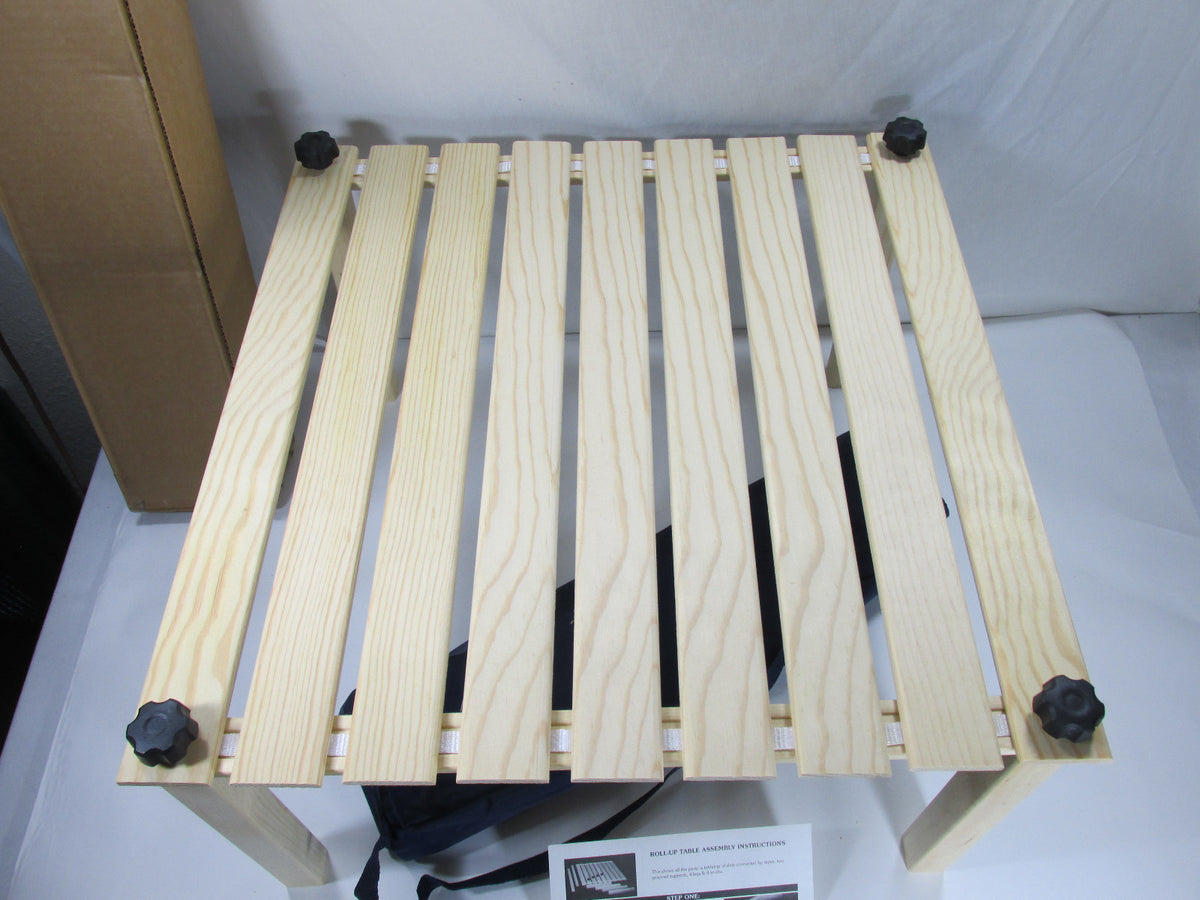 Portable Wooden Picnic Camping Table 23x23x13 Outdoor Foldable