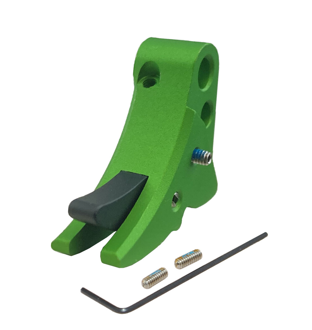 Anodized Aluminum Trigger Shoe with Safety for Gen 1-3 - Multiple Colors