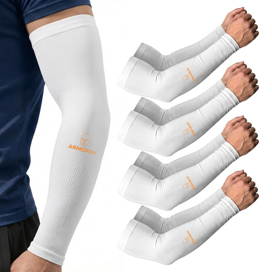Tattoo Cover Up Arm Sleeves for Men & Women - UV Protection & Compression
