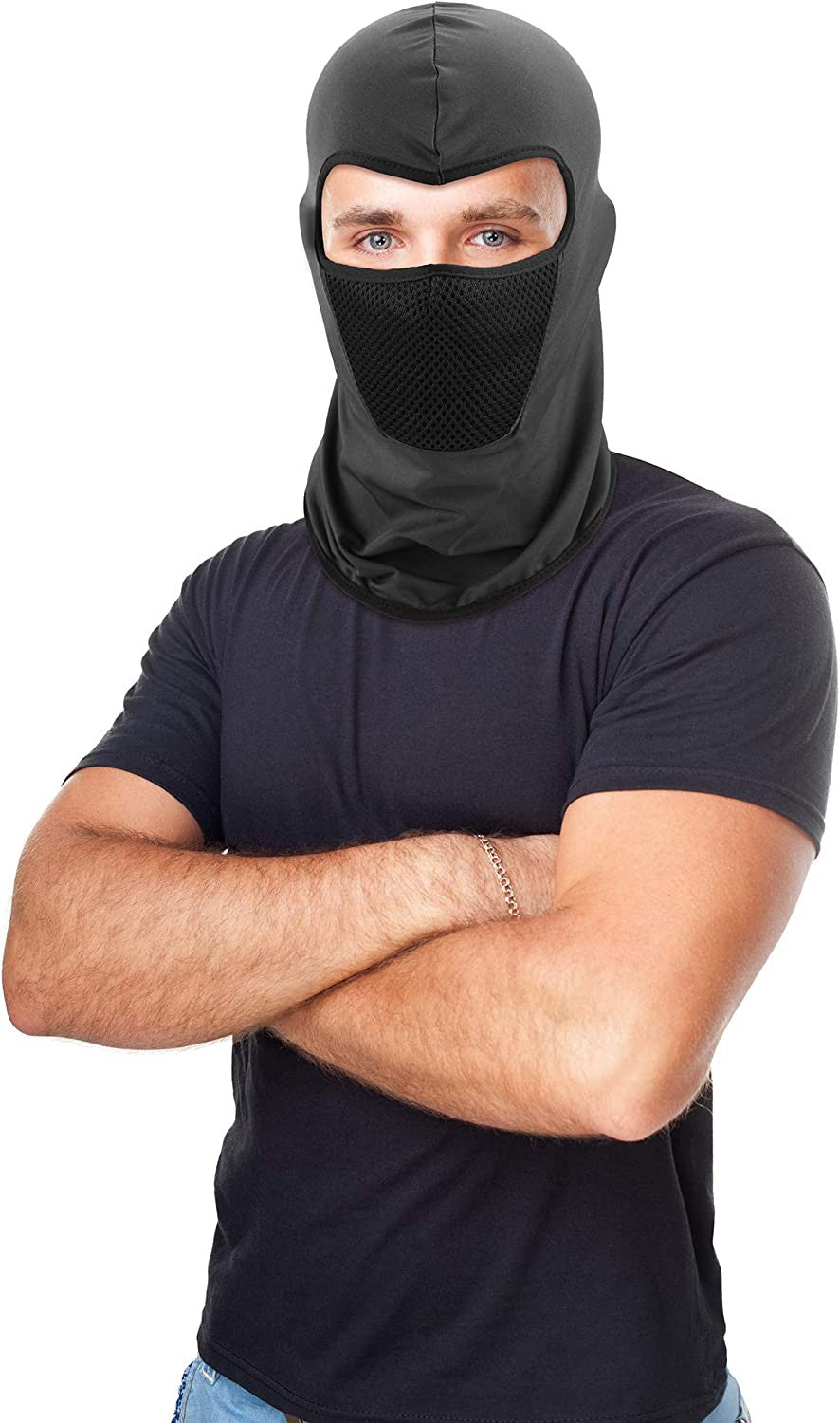 6 Pack Motorcycle Balaclava Masks for Cold Weather - Skull Design, Lightweight & Breathable