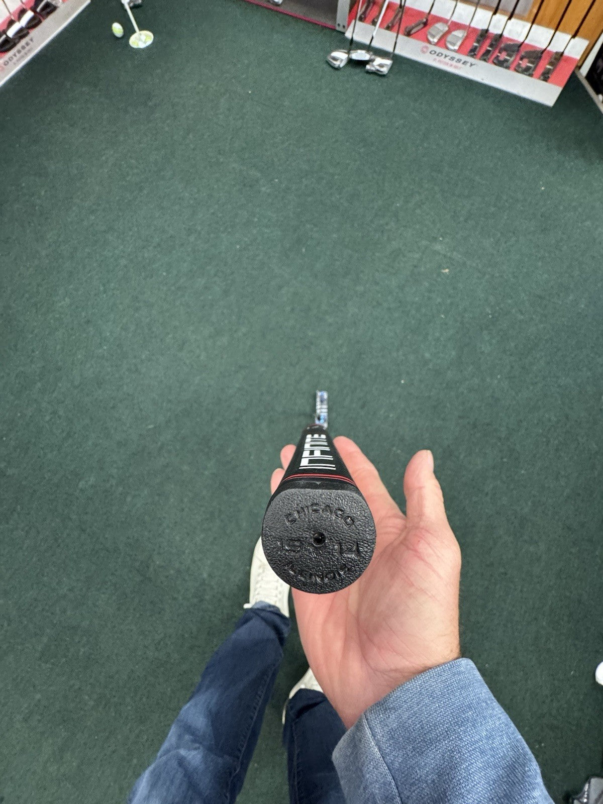 Golf Putter 34 Inch Right-Handed Steel Shaft Precision Control