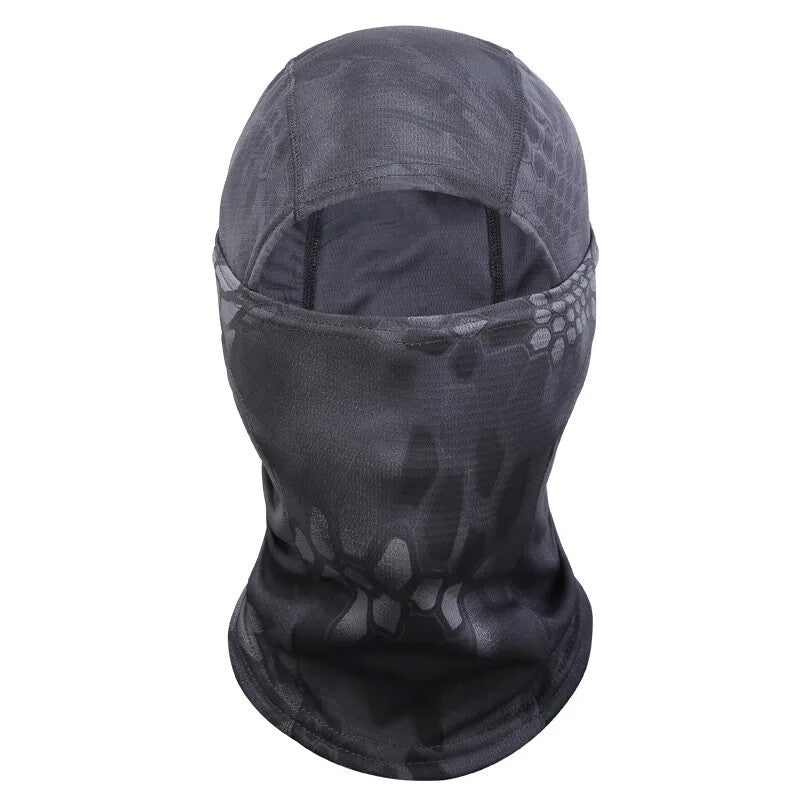 Tactical Camo Face Mask UV Protection Balaclava for Outdoor Activities