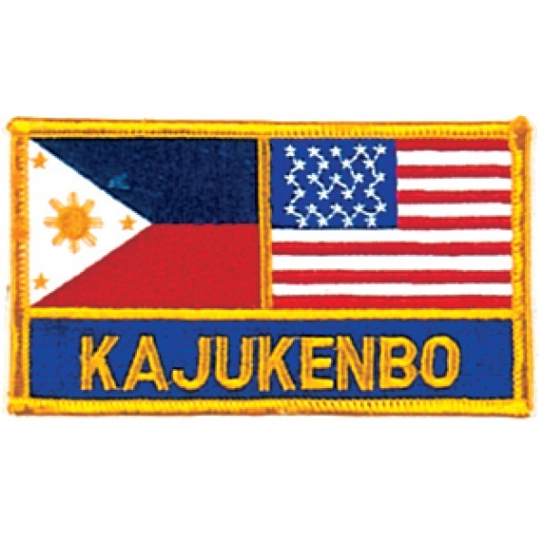 Martial Arts Patch 5 Inch Sew-On Karate Kempo Combat Badge