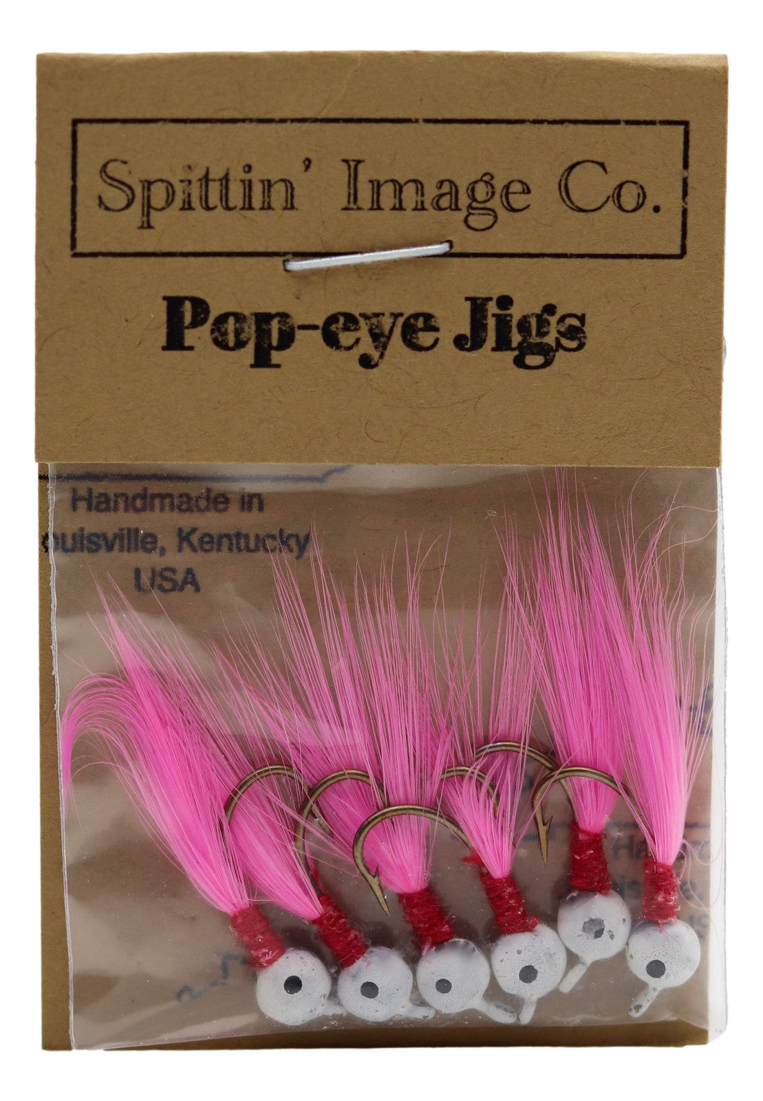Artificial Fishing Jigs - 1/20 oz Flies with Hand Tied Feathers - 6 Pack