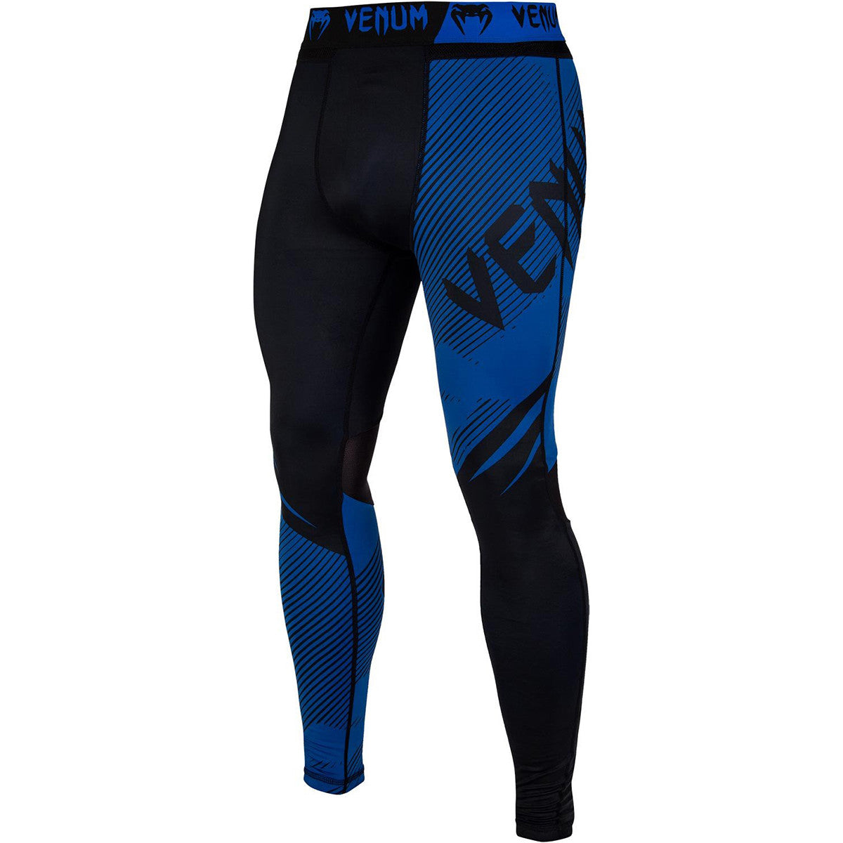 MMA Compression Spats for No-Gi Training - Black Blue