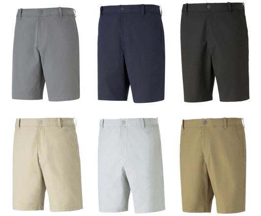 Men's Golf Shorts 8 Inch Inseam - PUMA Dealer Core Colors