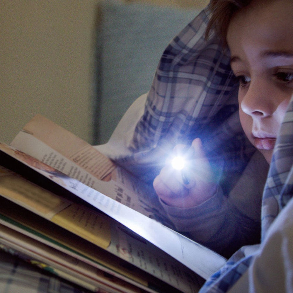 Rechargeable Glow in The Dark Nano Flashlight - Portable Waterproof LED Torch