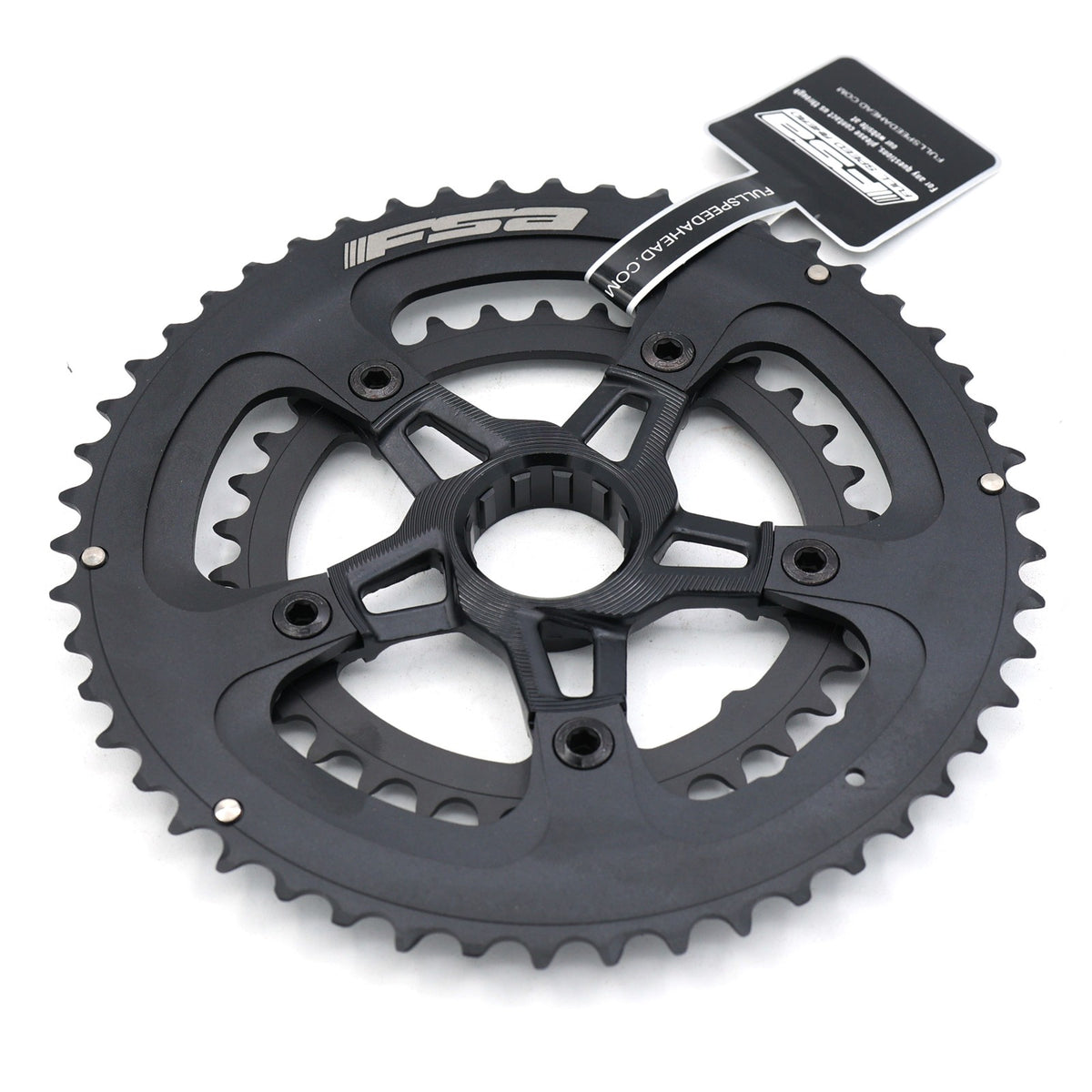 FSA 110BCD E-Bike Chainring Set 50/34T for Fazua Drive Systems Black