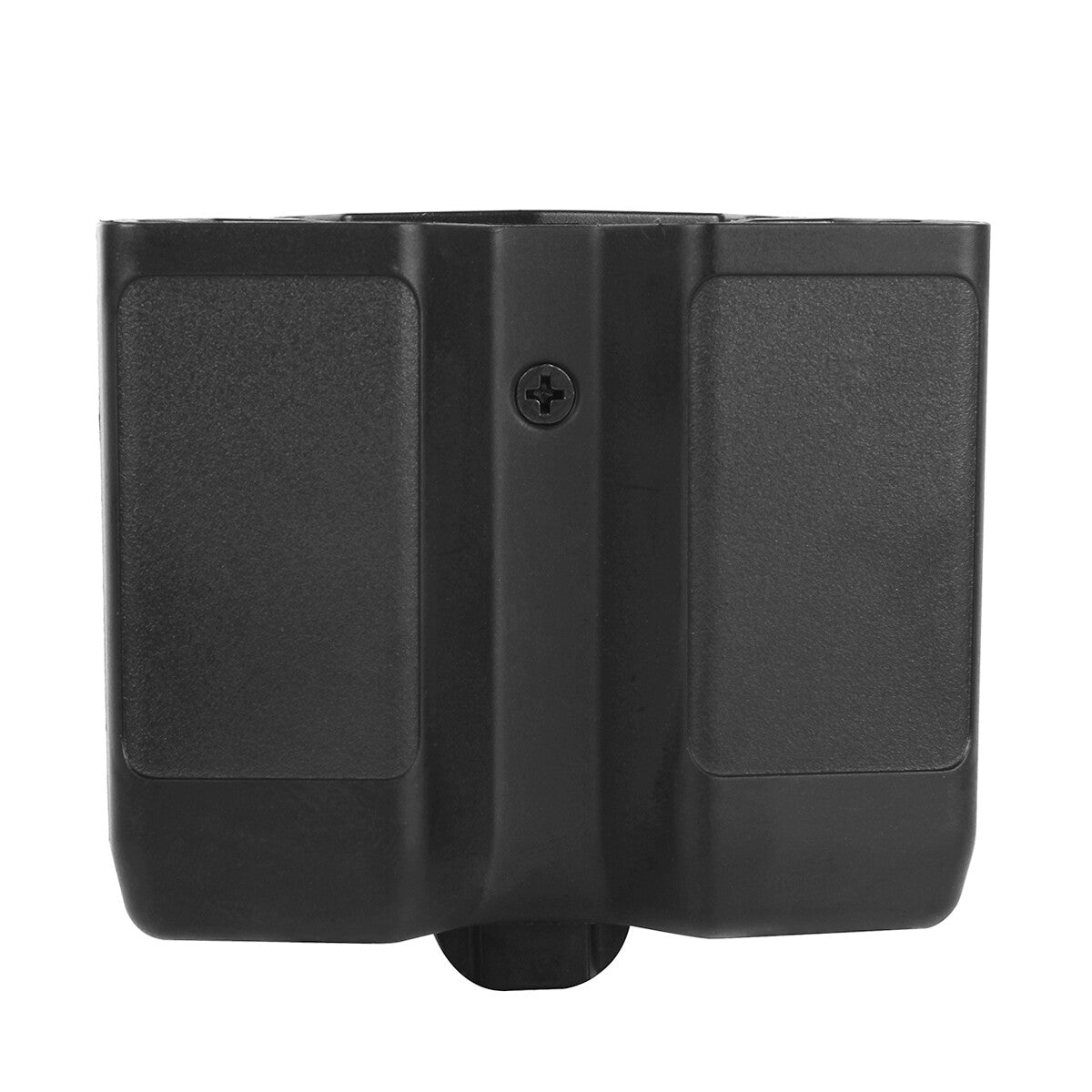 Double Stack Magazine Pouch Belt Holster for 9mm/.40/.357 Caliber - Black