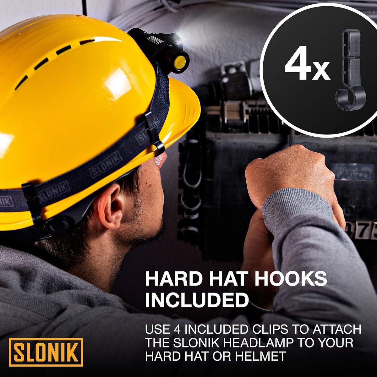 Rechargeable LED Headlamp 500 Lumens Waterproof Lightweight Adjustable Angle