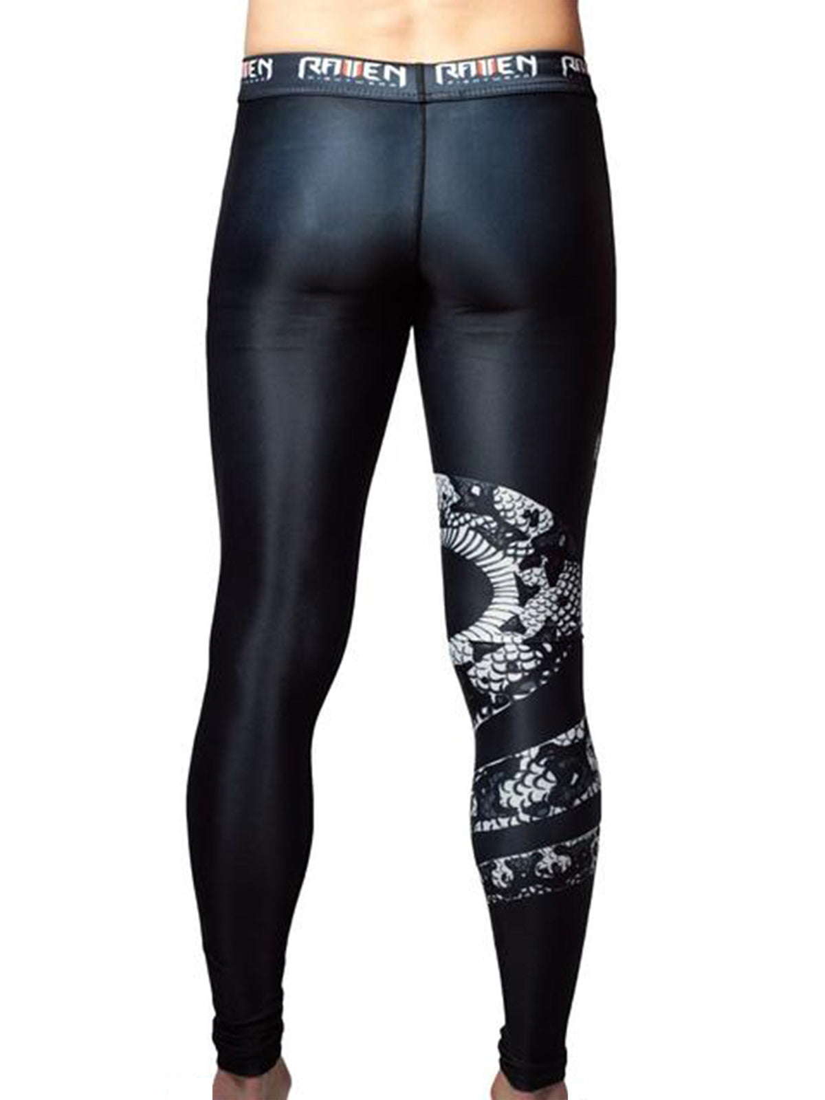 Men's MMA Spats - Constrictor Snake BJJ Tights for Martial Arts