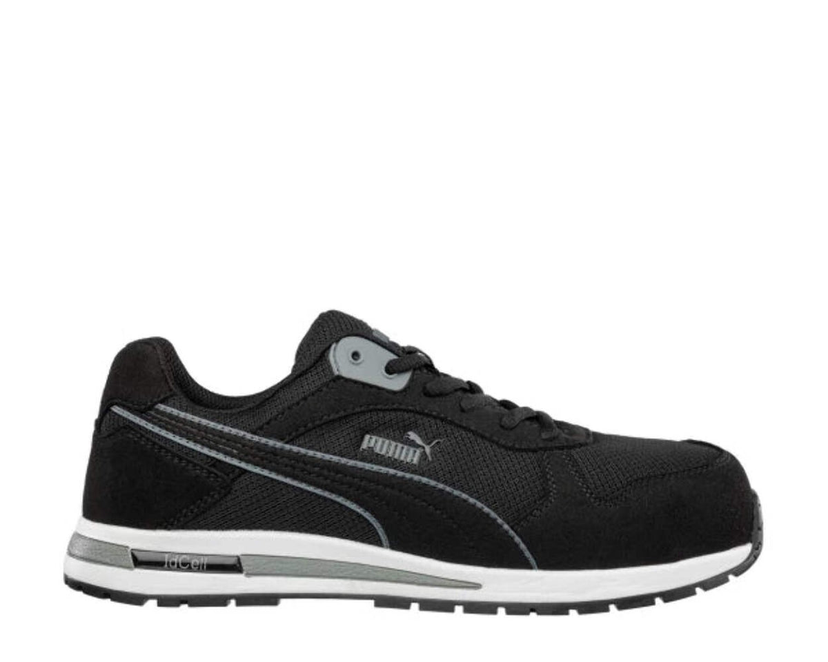 Men's Safety Work Shoes with Composite Toe - Low Profile, Metal-Free