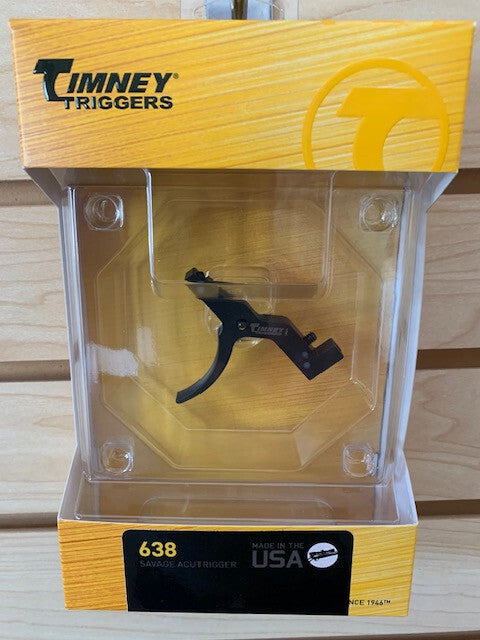 Adjustable Savage Accutrigger Trigger - 1.5 to 4 lbs Pull Weight, Black