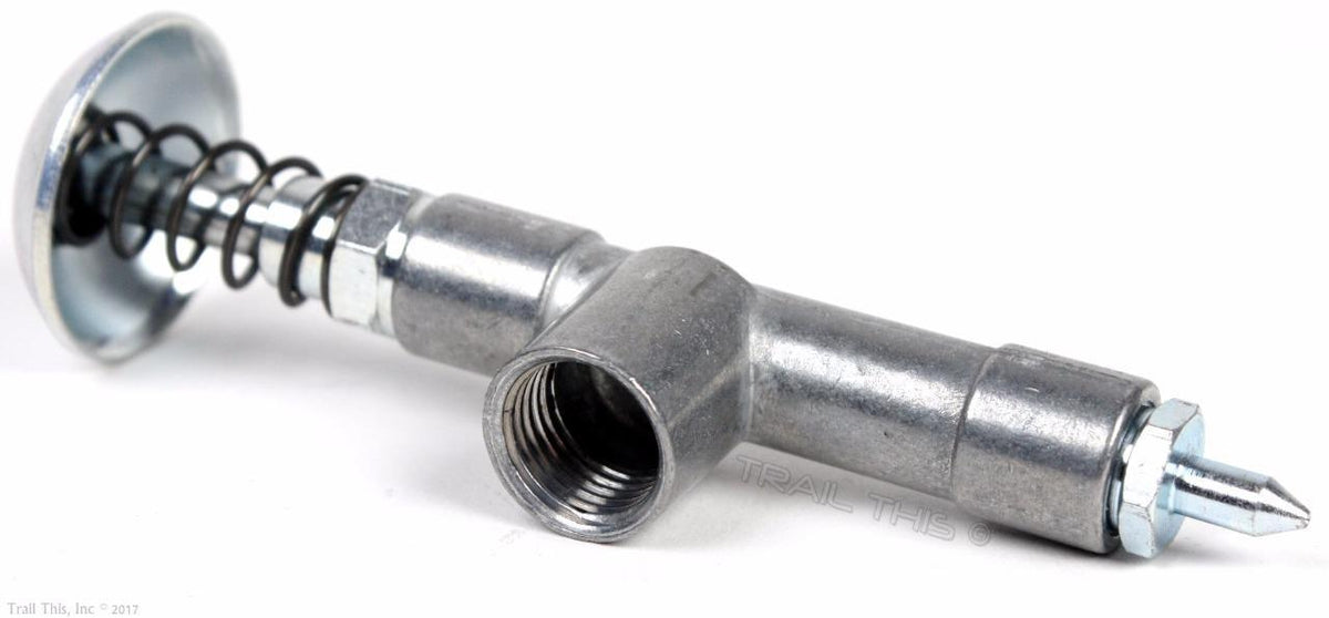 Heavy-Duty All-Metal Squeeze Tube Grease Gun - Compact for Small Spaces