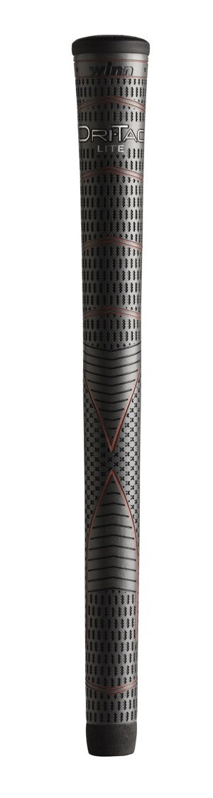 Golf Grip Winn Dri-Tac Lite Standard Size Tacky Wrap Dark Gray