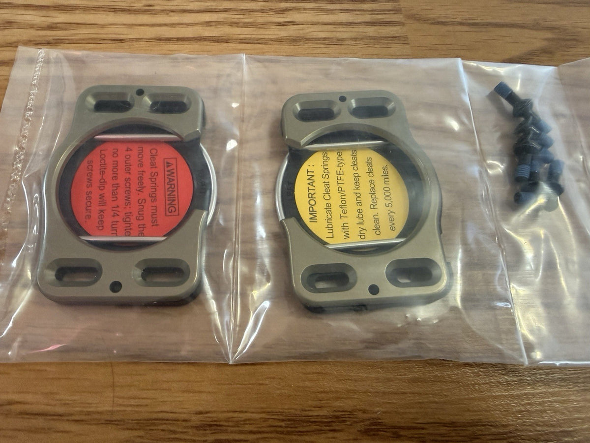 Speedplay X-Series V.2 Bicycle Cleats Set for X1, X2, X5 Pedals