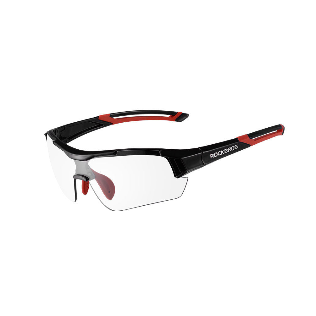 Photochromic Cycling Sunglasses with Polarized UV 400 Protection - Lightweight Full Frame Eyewear