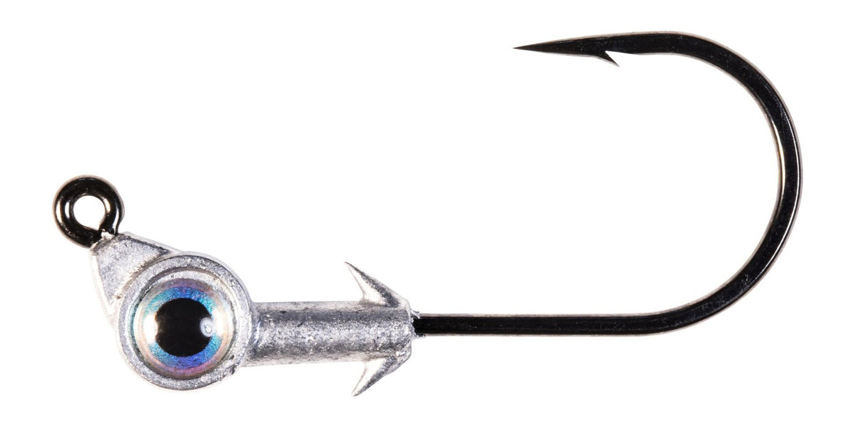 Fishing Jigheads with Eye for Swimbaits - 3 Pack, Multiple Weights & Colors