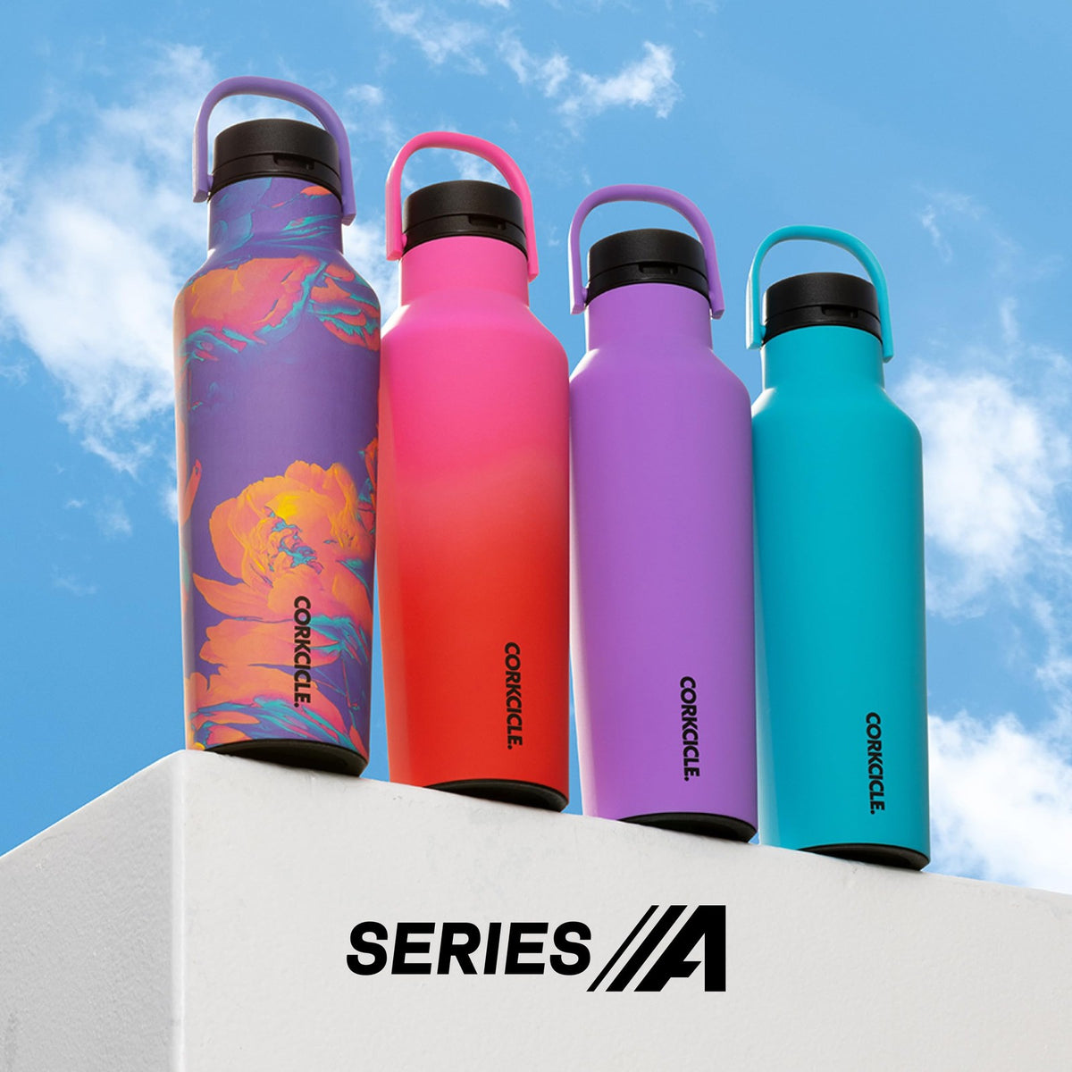 20 oz Insulated Stainless Steel Water Bottle - Triple Wall Cooler