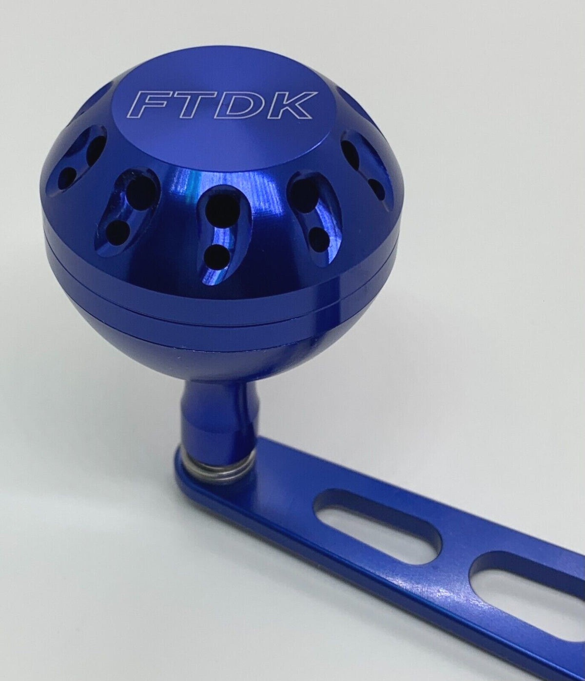 Fishing Reel Handle Kit with 47mm Knob for Saltwater Baitcasting Reels - Custom Aluminum