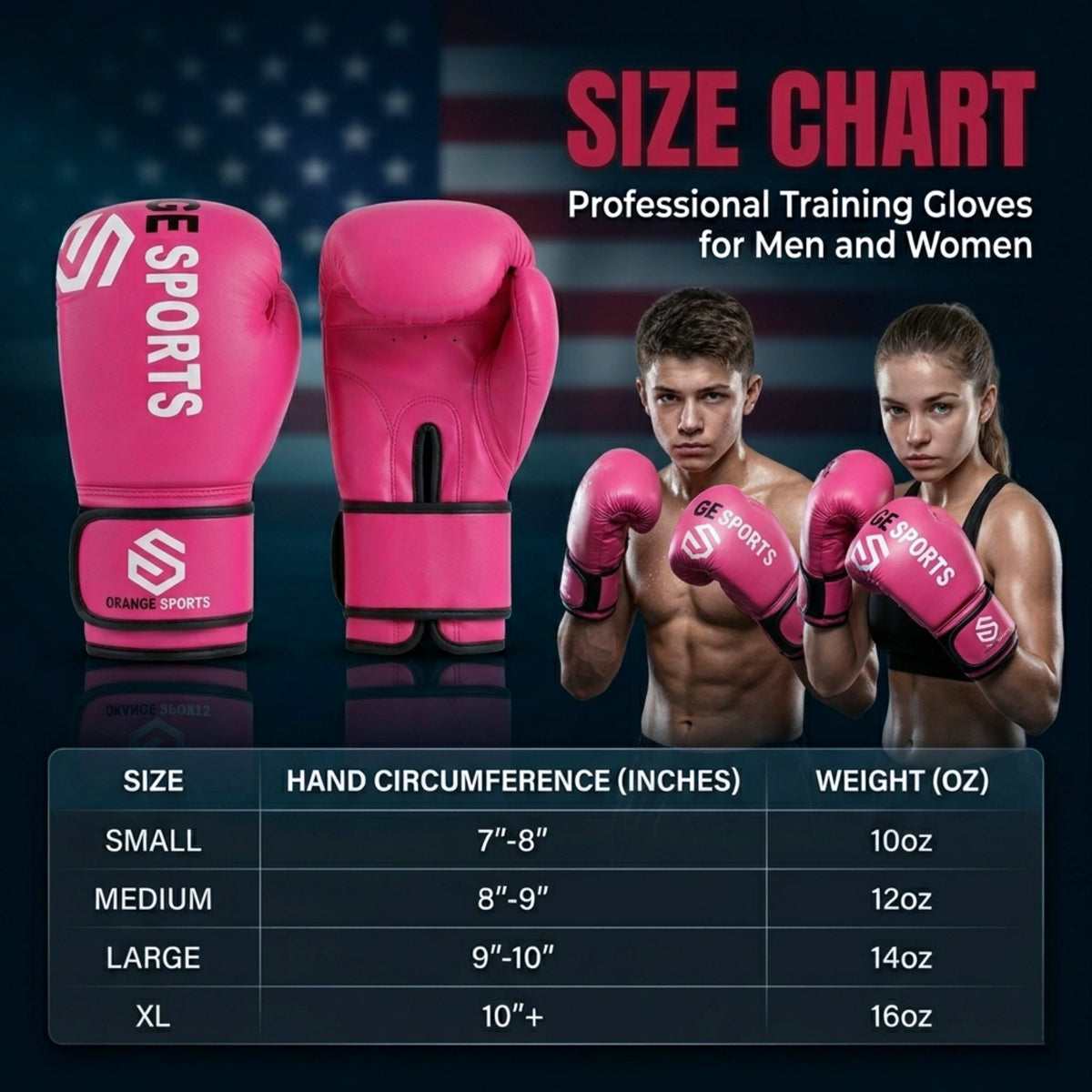 Pink Boxing Gloves for Training Muay Thai Kickboxing Synthetic Leather