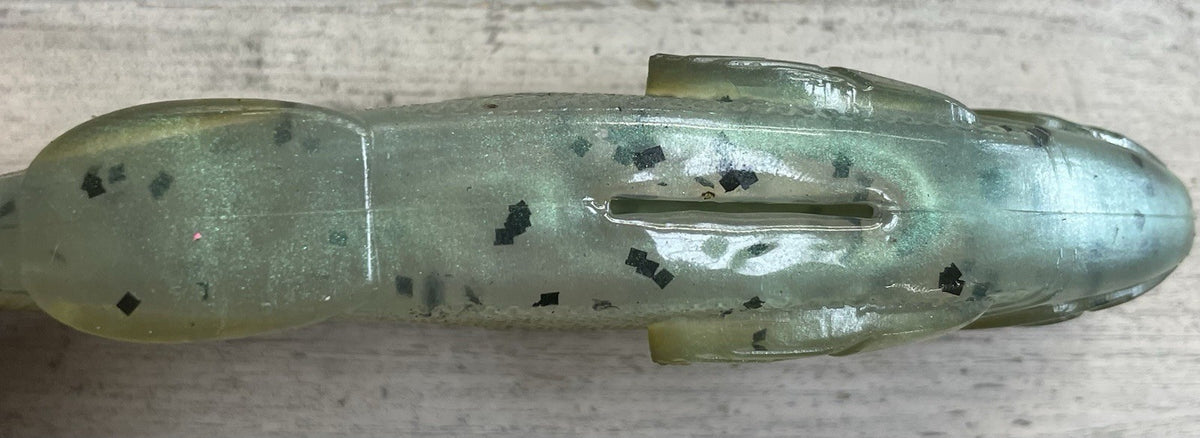 8-Inch Wedge Tail Soft Plastic Swimbait for Fishing Crappie & Bass