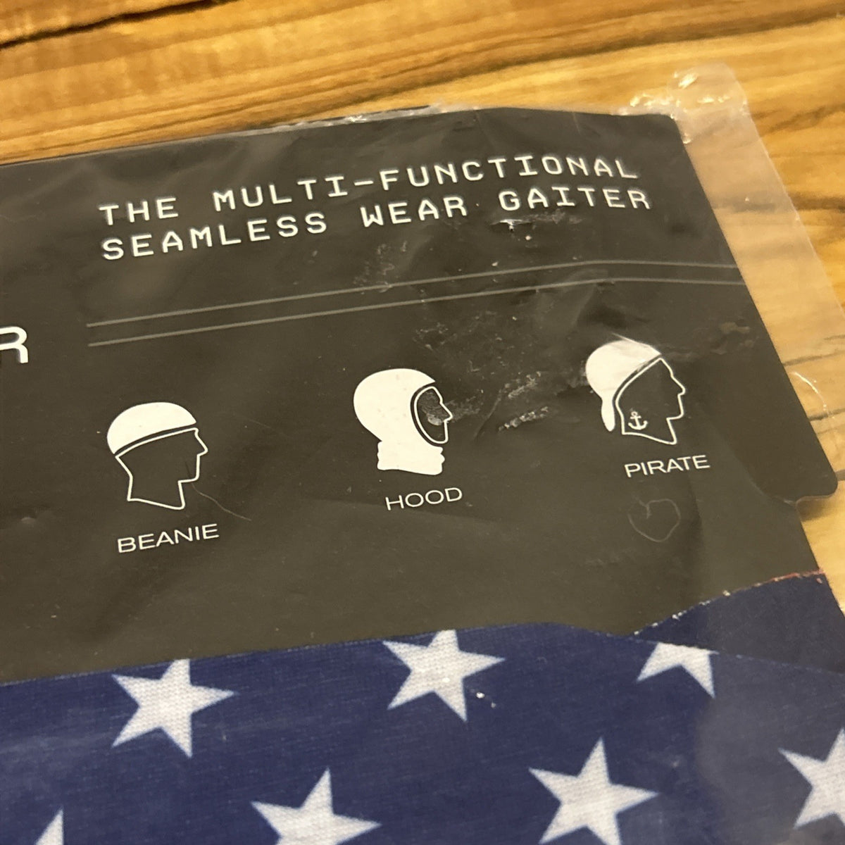 Multi-Function American Flag Gaiter Face Mask Scarf - Seamless Neck Cover