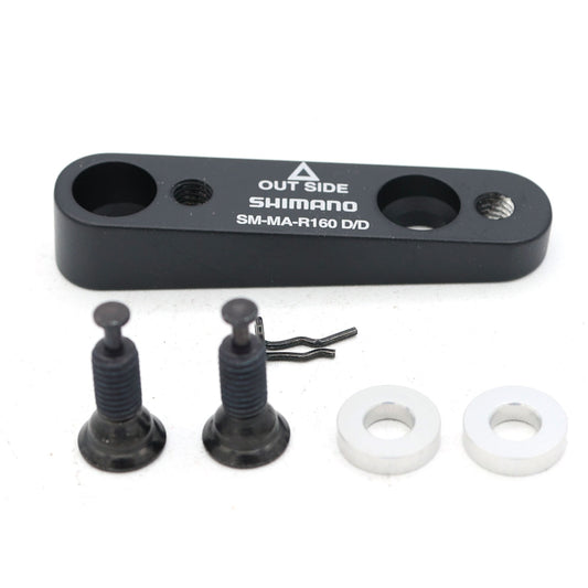 Shimano Rear Flat Mount Disc Brake Adapter 160mm Rotor for Road Gravel Bikes