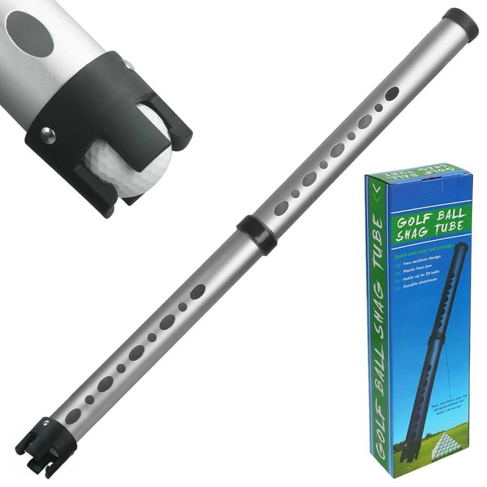 Golf Ball Retriever Aluminum Tube - Durable 34.8-Inch Pick-Up Device