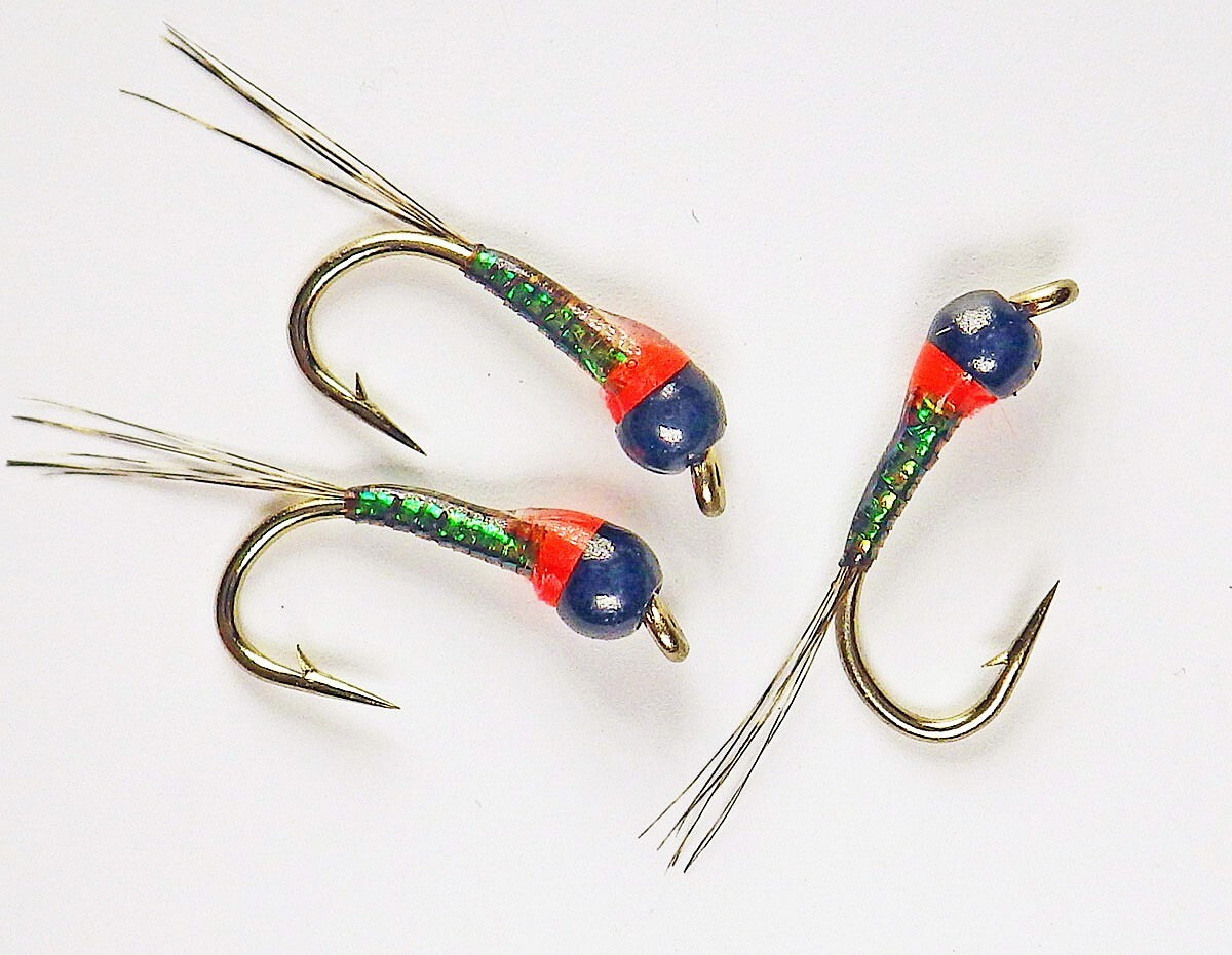 Premium Tungsten Nymphs Fly Fishing Flies for Trout - Multiple Hook Sizes