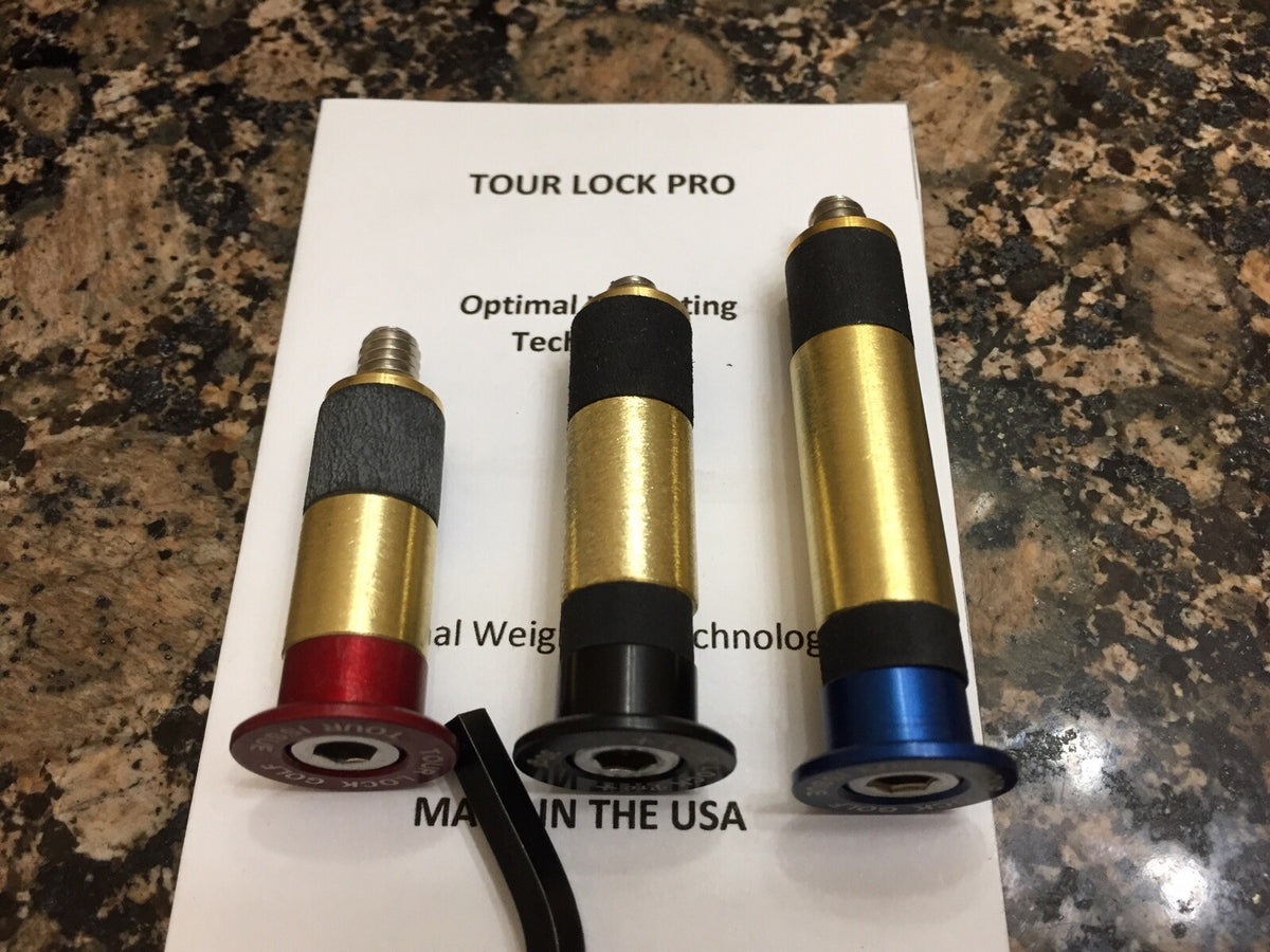 Golf Club Counter Balance Weights Set - 25g, 30g, 40g with Tool & Manual