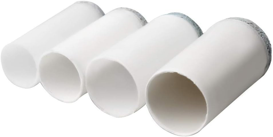 Slip-On Pool Cue Tips Replacement Kit — 40 Pieces, 4 Sizes (9/10/12/13mm) for Quick Repairs
