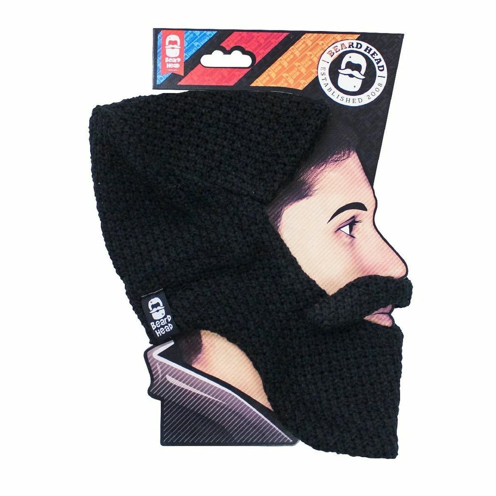 Beard Head Classic Knit Bearded Face Mask & Hat - Unisex Winter Accessory