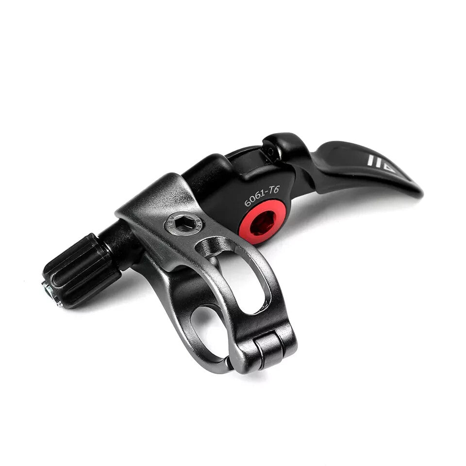 Dropper Seatpost Lever Trigger for Mountain and Gravel Bikes - Aluminum & Steel, 22.2mm