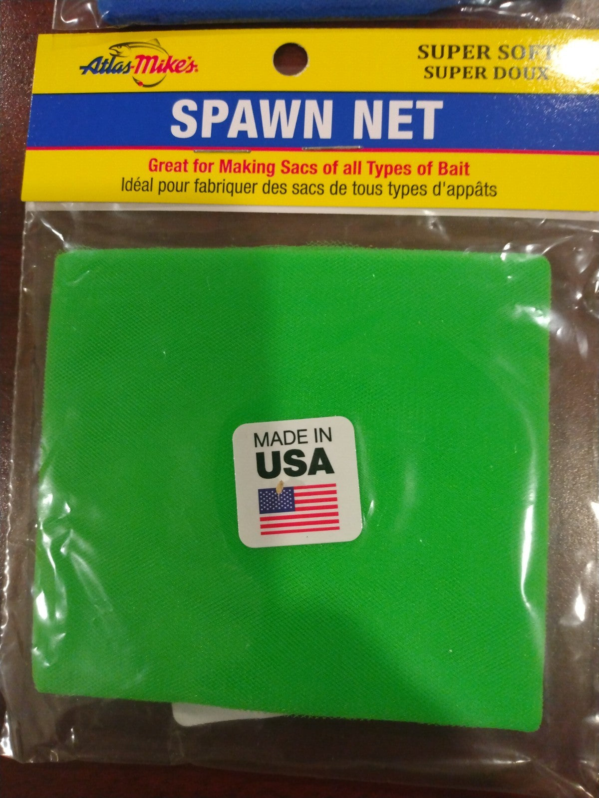Fishing Net Square 4x4 Inch - 50 Pack for Salmon & Trout, Multiple Colors