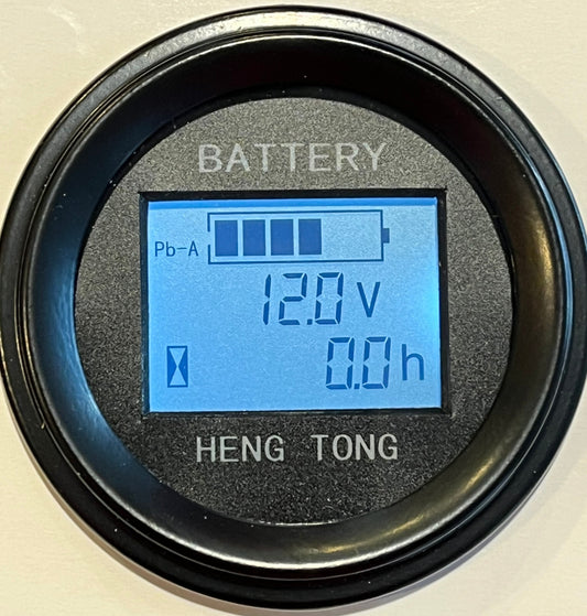 12V 24V 48V Battery Indicator with LCD Display for Lithium & Lead Acid Batteries