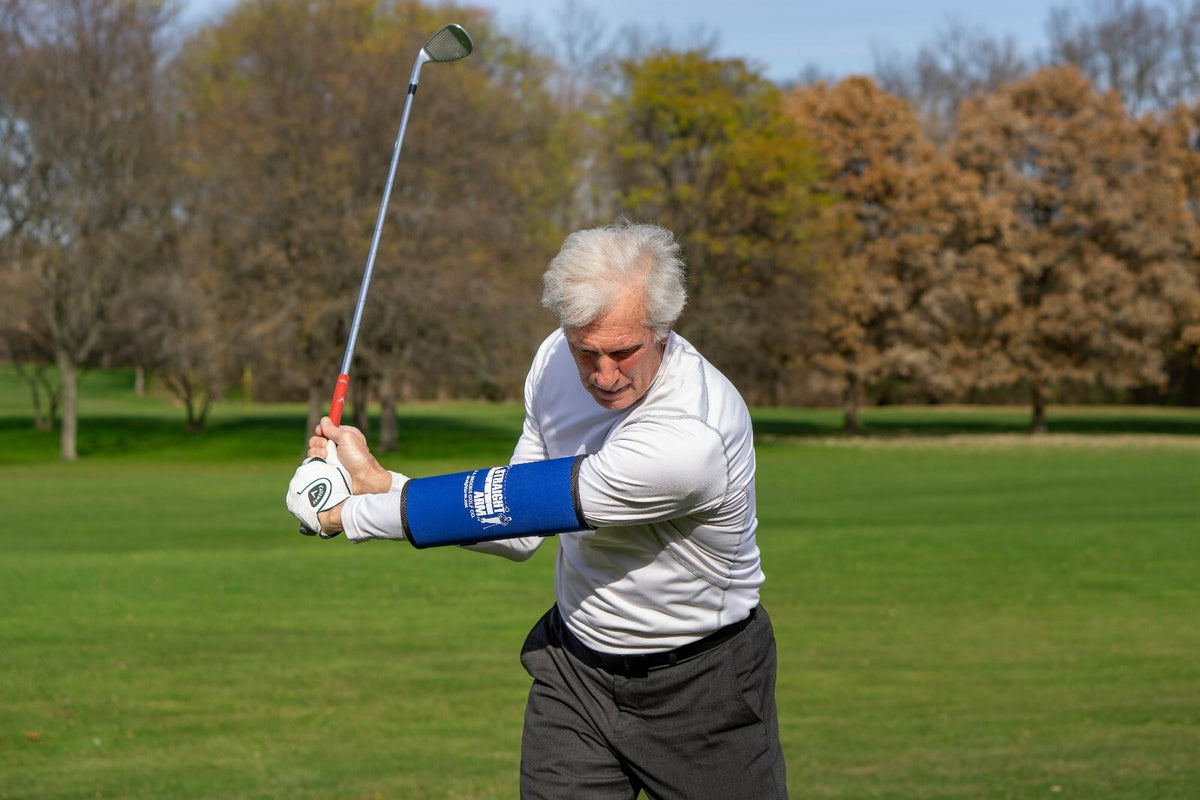 Golf Swing Trainer - Straight Arm Teaching Aid for Better Accuracy