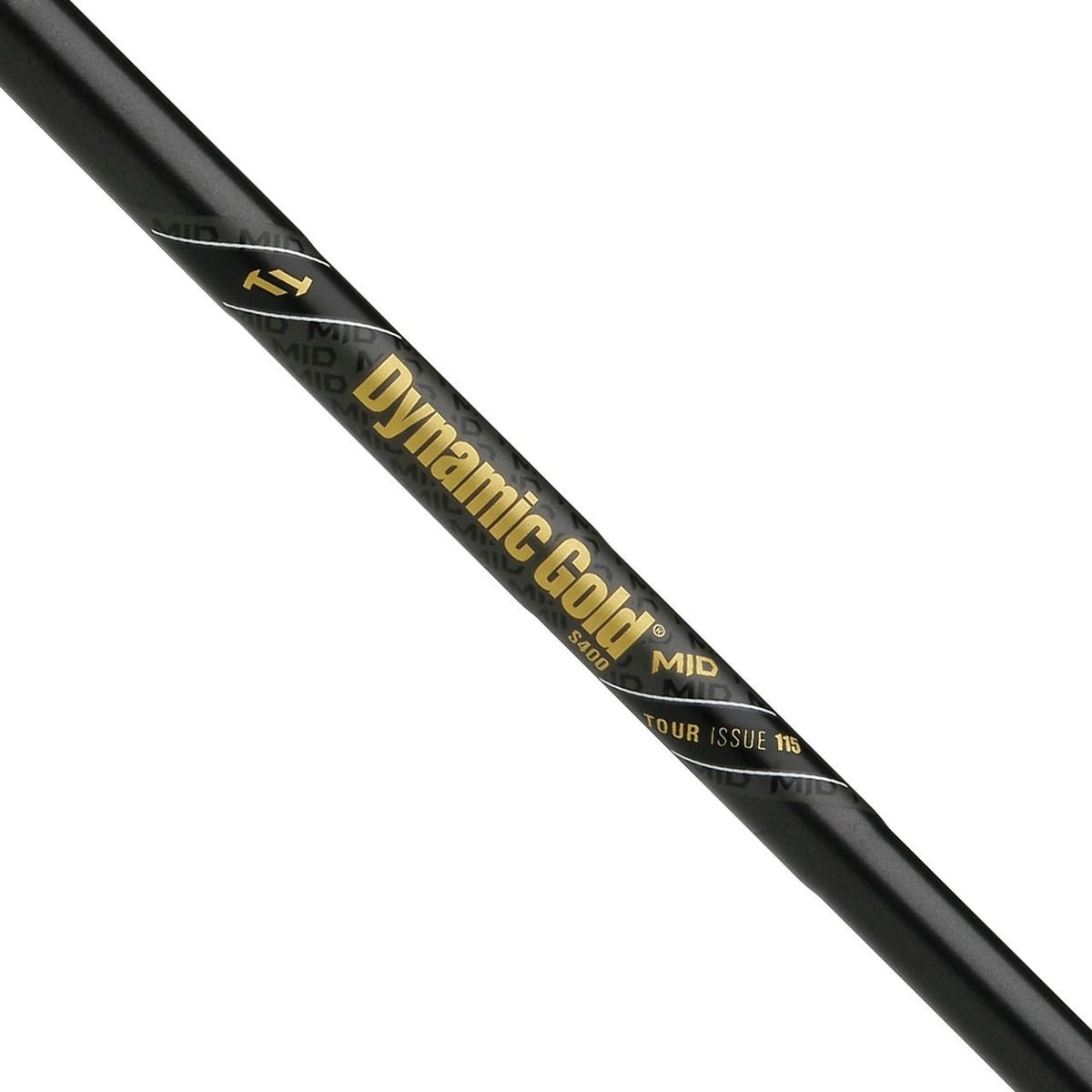 Golf Shaft Set - Tour Issue Dynamic Gold 115 Mid Gunmetal Shafts, Choose Flex & Quantity