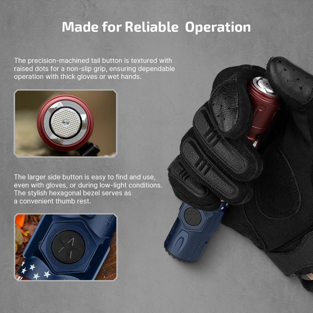 Tactical 2500 Lumens LED Flashlight with Durable Aluminum Body