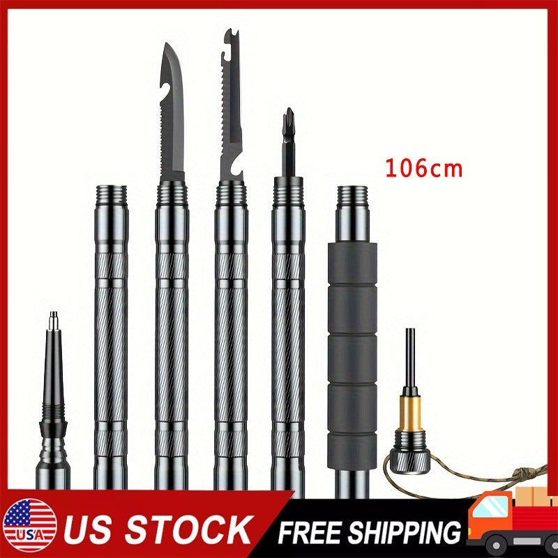 Ultralight Aluminum Trekking Poles for Hiking and Walking Support