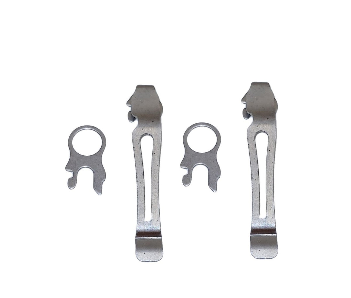 Stainless Steel Pocket Clips and Lanyard Rings for Leatherman Multi-Tools