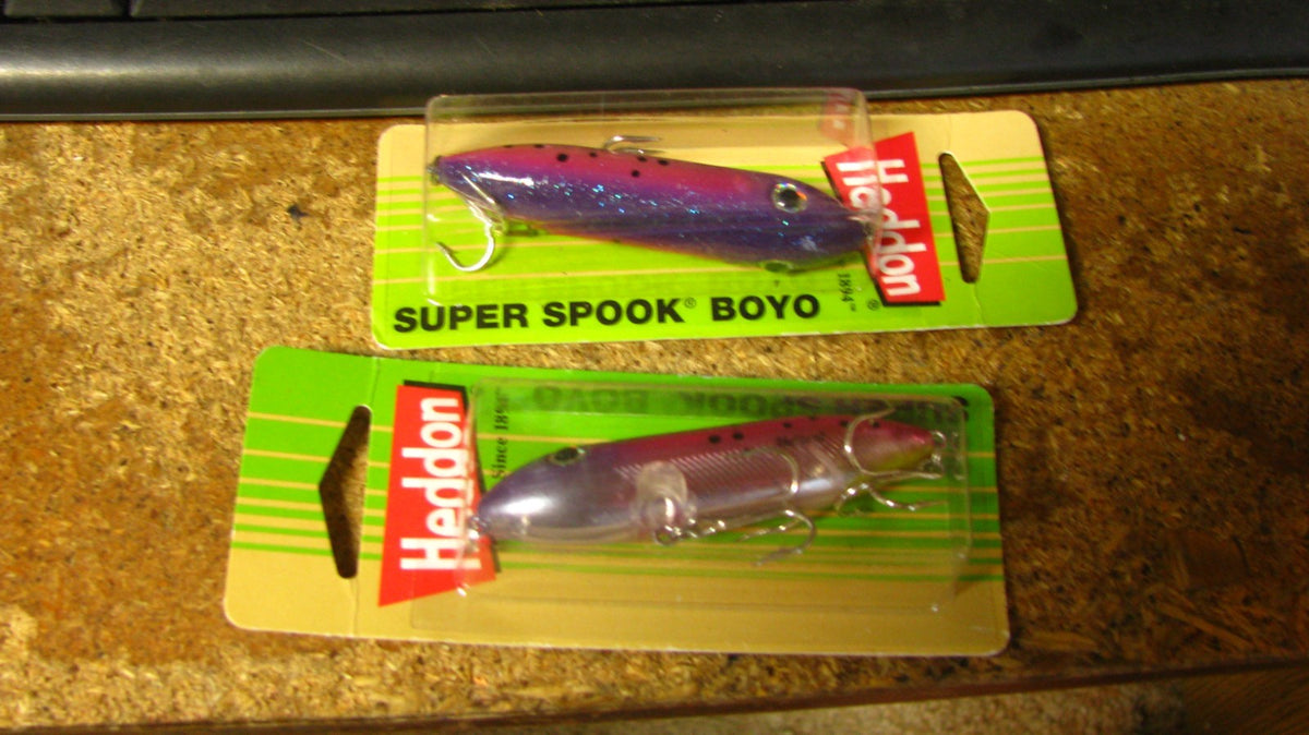 Heddon Topwater Baits Set - 3 Inch Speck Magic Saltwater Lures, 2 Pcs